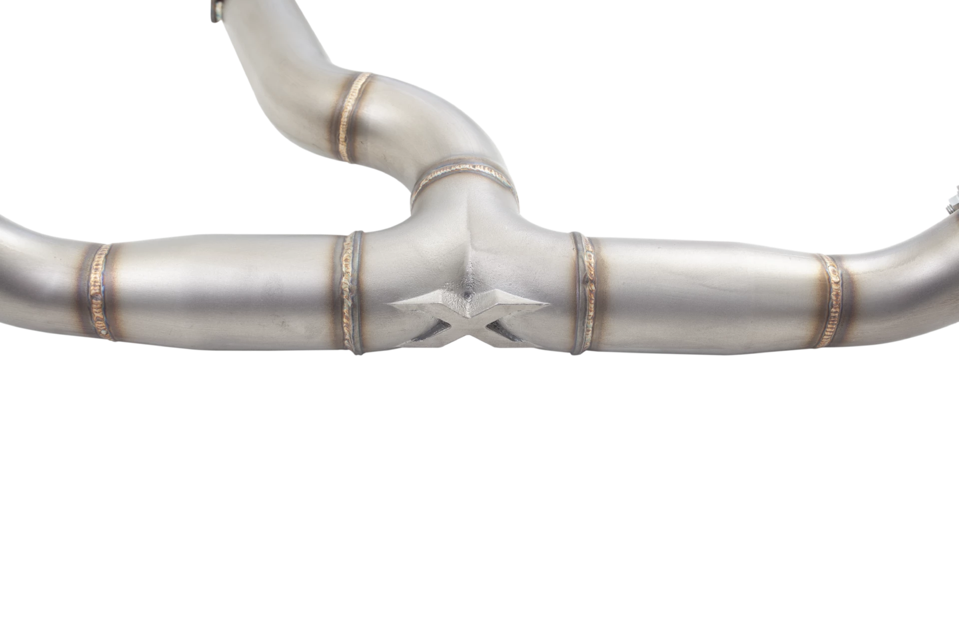 3" Cat-Back System with Round Mufflers (RACE SYSTEM), 304 Stainless Steel - ESSW28CS