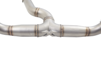 3" Cat-Back System with Round Mufflers (RACE SYSTEM), 304 Stainless Steel - ESSW28CS