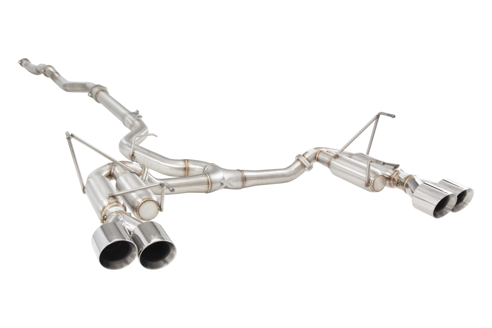 3" Cat-Back Race System, 304 Stainless Steel - ESSW29RCS