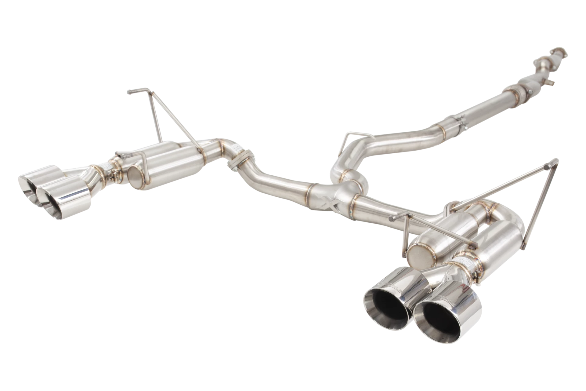 3" Cat-Back Race System, 304 Stainless Steel - ESSW29RCS