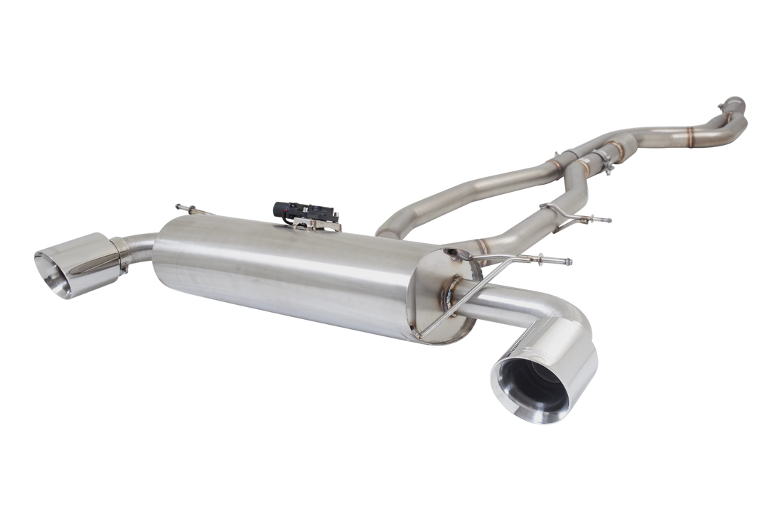 2.5" Cat-Back System with Varex Muffler, 304 Stainless Steel - ESTS20VKCS