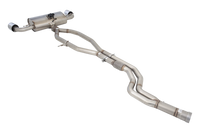 2.5" Cat-Back System with Varex Muffler, 304 Stainless Steel - ESTS20VKCS