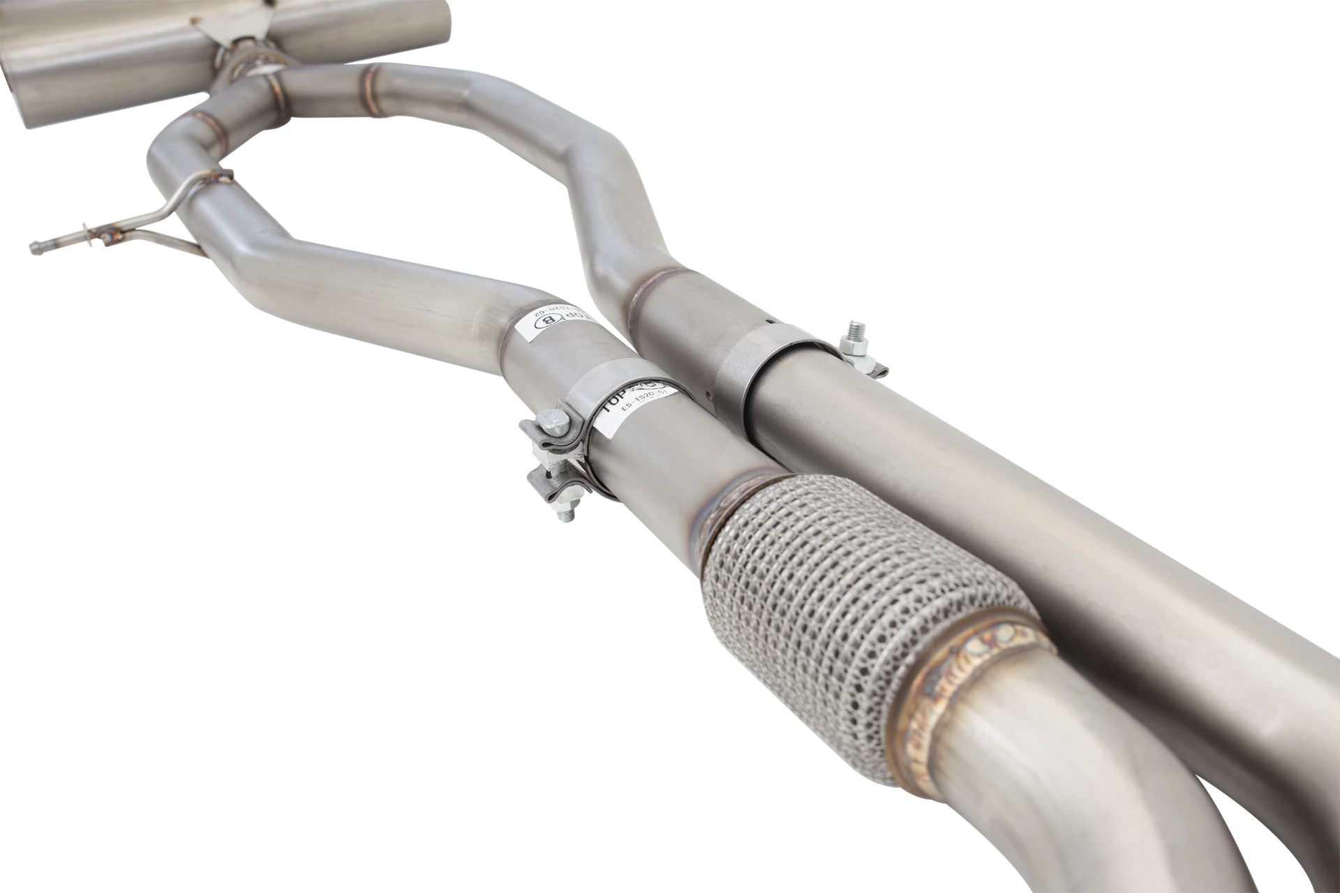 2.5" Cat-Back System with Varex Muffler, 304 Stainless Steel - ESTS20VKCS