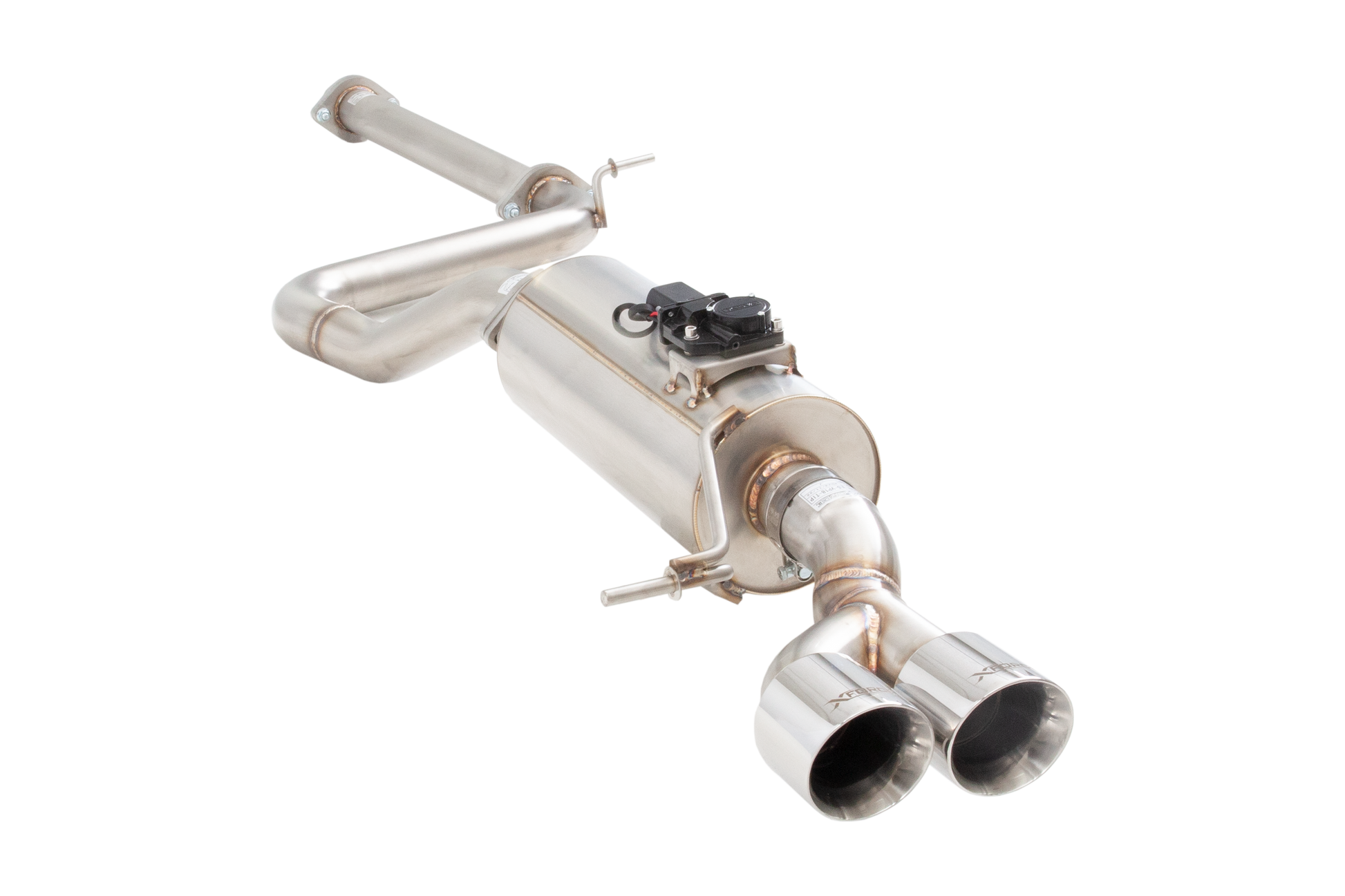 2.5" Cat-Back System with Varex Muffler, 304 Stainless Steel - ESVP18VKCS