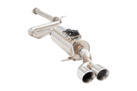 2.5" Cat-Back System with Varex Muffler, 304 Stainless Steel - ESVP18VKCS