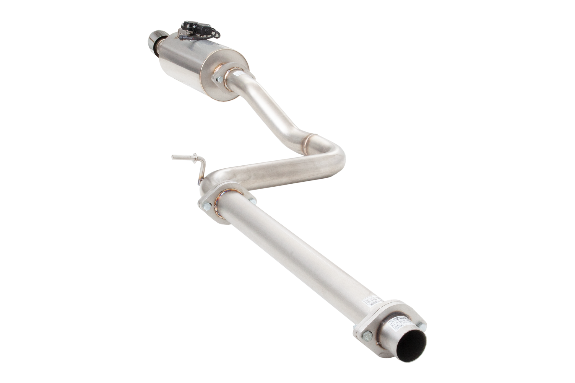 2.5" Cat-Back System with Varex Muffler, 304 Stainless Steel - ESVP18VKCS
