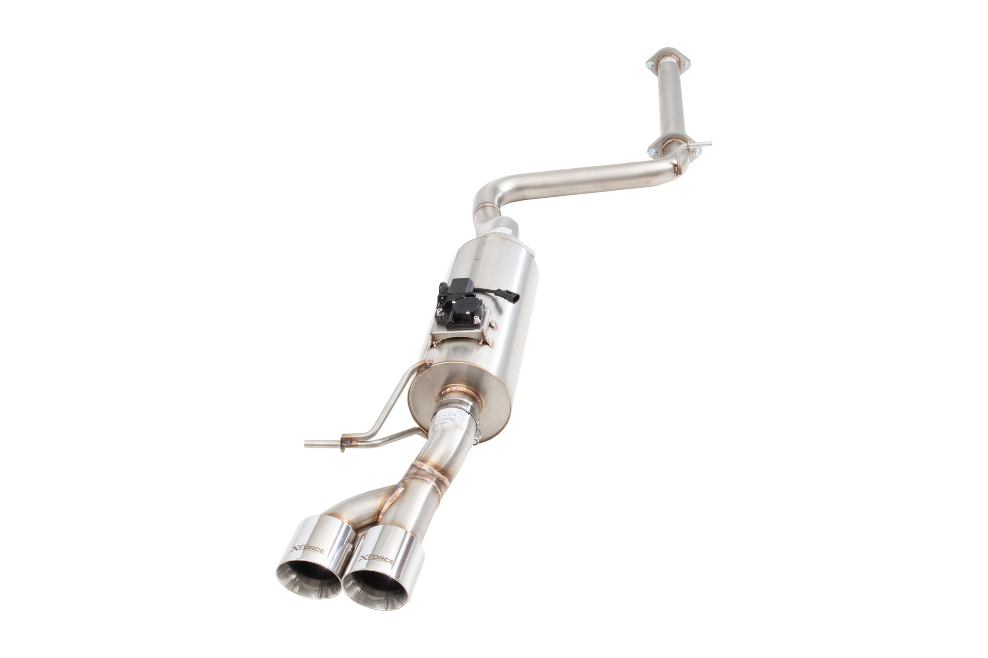 2.5" Cat-Back System with Varex Muffler, 304 Stainless Steel - ESVP18VKCS