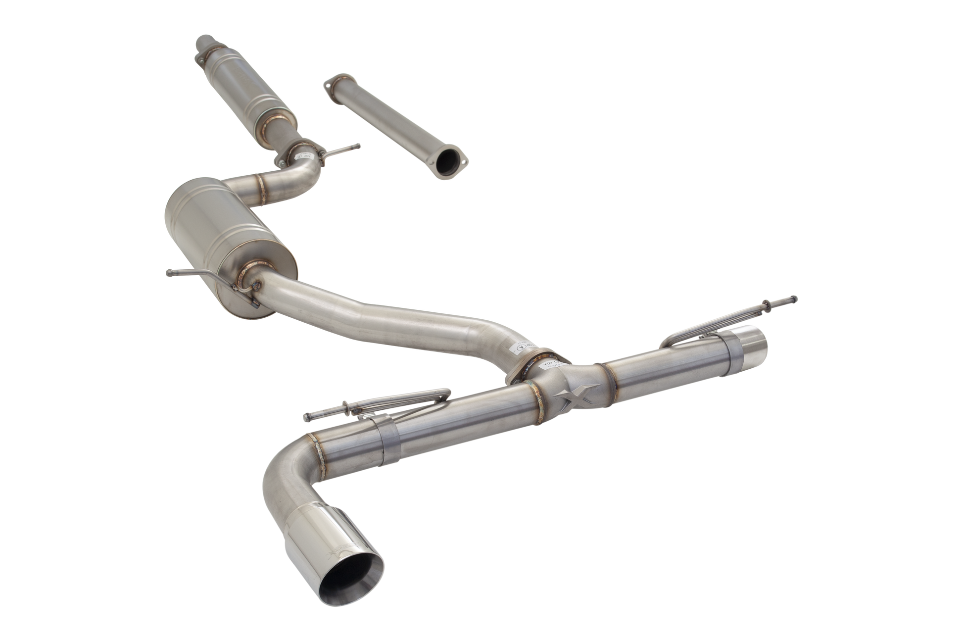 3" Cat-Back System, 304 Stainless Steel - ESVW01CS