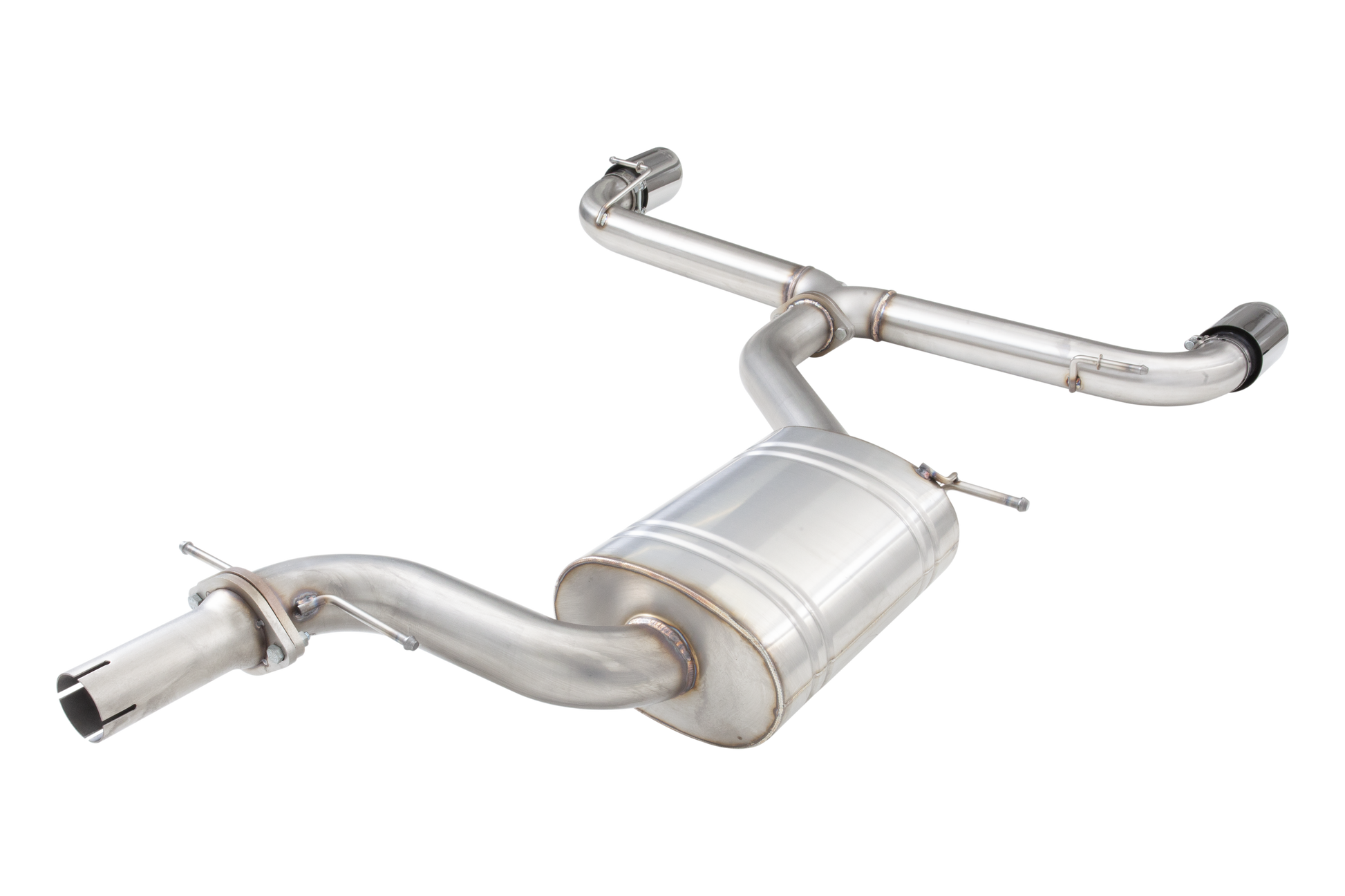 3" Cat-Back System, 304 Stainless Steel - ESVW06CS