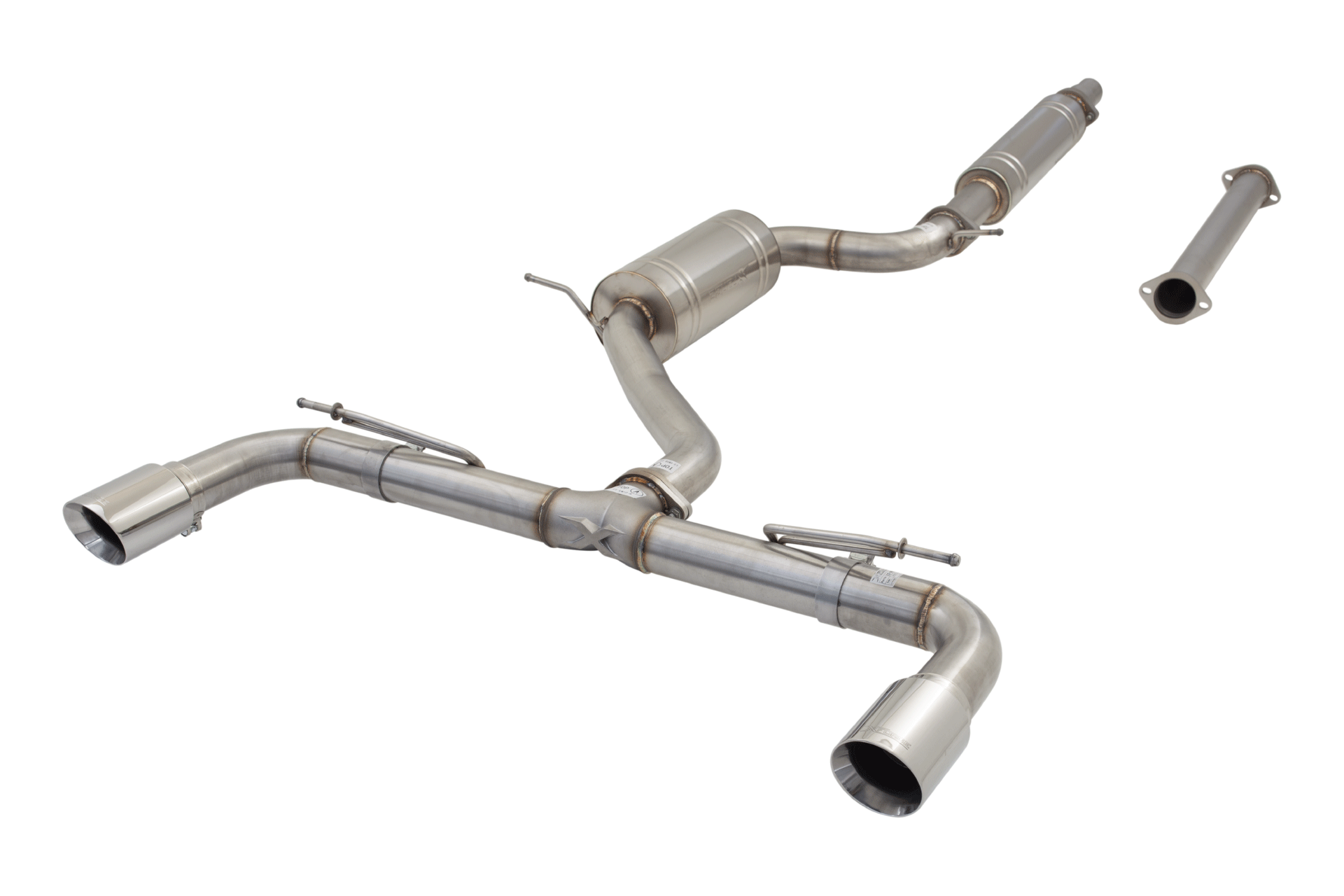 3" Cat-Back System, 304 Stainless Steel - ESVW10CS