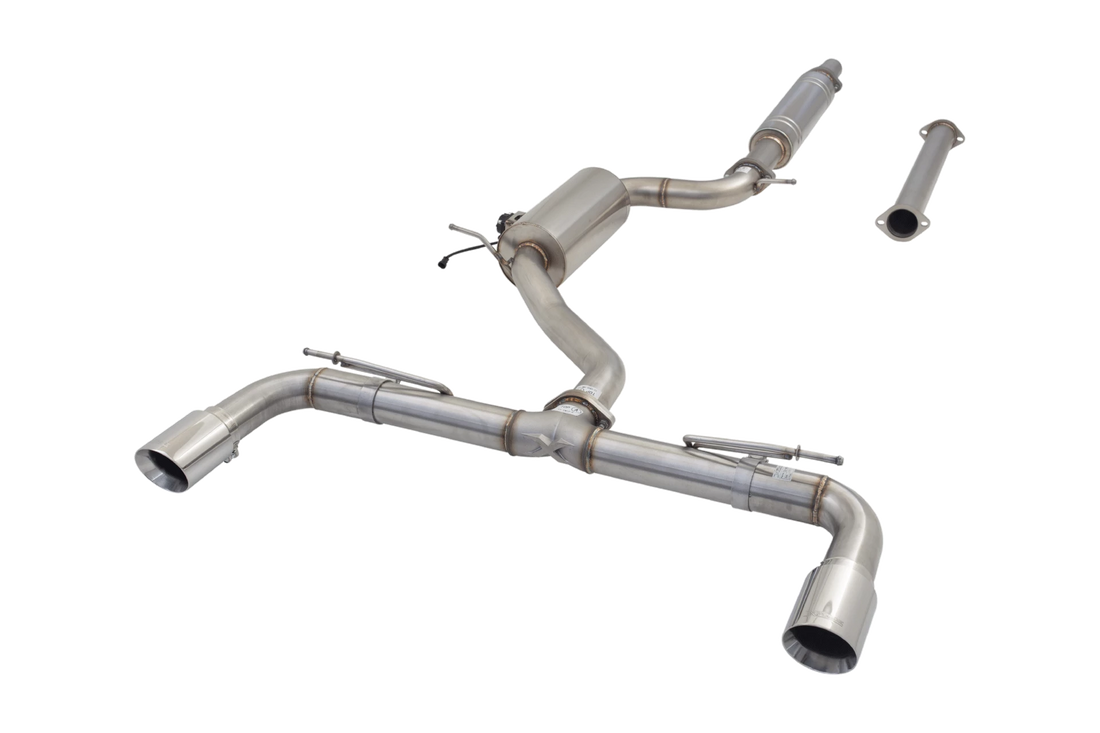 3" Cat-Back System with Varex Muffler, 304 Stainless Steel - ESVW10VKCS