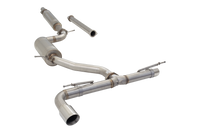 3" Cat-Back System with Varex Muffler, 304 Stainless Steel - ESVW01VKCS