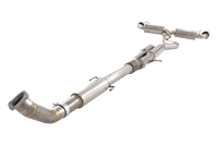 3" Cat-Back System, Titanium with Burnt Blue Tips - ETTY21BCS