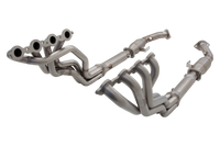 1″5/8 primary size 4 into 1 header with High-Flow Catalytic Converters, 304 Stainless Steel (for track and off road use only) - H2-HV12B-KIT