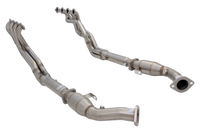 1″5/8 primary size 4 into 1 header with High-Flow Catalytic Converters, 304 Stainless Steel (for track and off road use only) - H2-HV12B-KIT