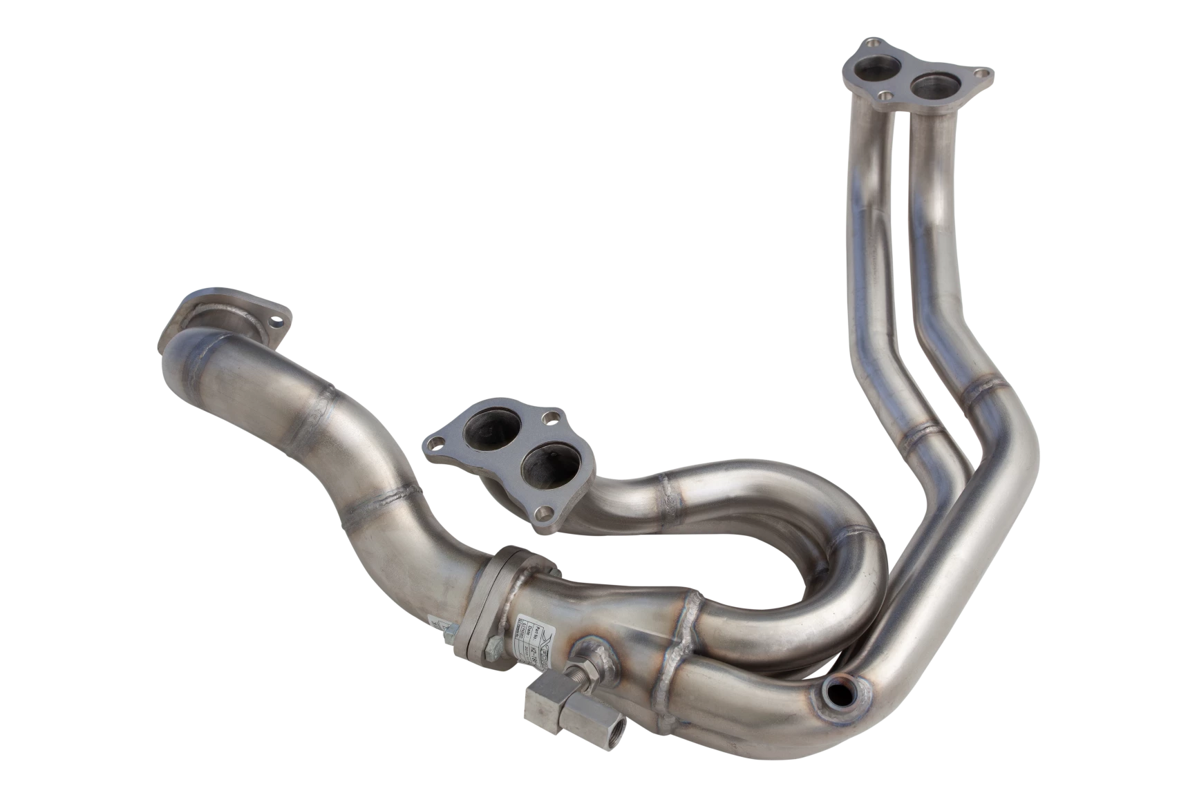 4 into 1 Header 1″5/8 (Unequal Length) with overpipe, 304 Stainless Steel - H2-T86-02KIT