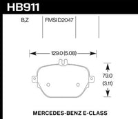 Hawk Brake Pad - HPS 5.0 - HB911B.654