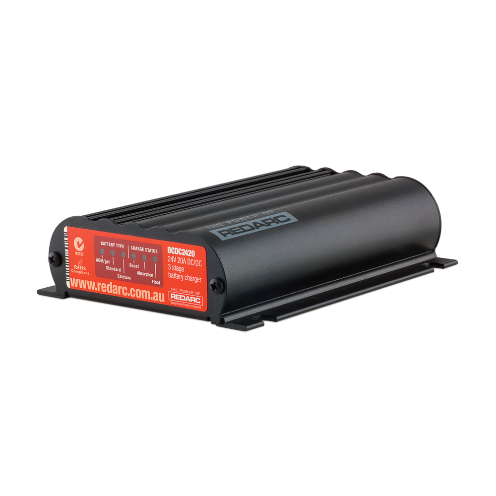 24V 20A DC-DC 3 Stage Battery Charger (with MPPT Solar) - BCDC2420