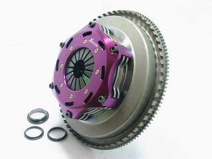 Xtreme Performance - 184mm Rigid Ceramic Twin Plate Clutch Kit Incl Flywheel 1220Nm - KBM18531-2E