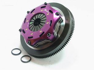 Xtreme Performance - 184mm Rigid Ceramic Twin Plate Clutch Kit Incl Flywheel 1220Nm - KBM18532-2E