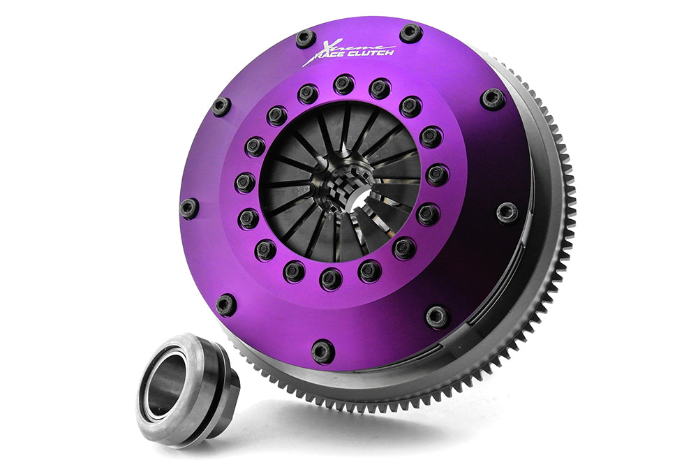 Xtreme Performance - 200mm Rigid Ceramic Twin Plate Clutch Kit Incl Flywheel 1200Nm - KBM20523-2E