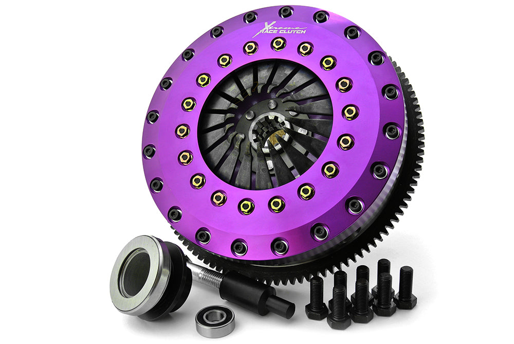 Xtreme Performance - 230mm Rigid Ceramic Twin Plate Clutch Kit Incl Flywheel 1800Nm - KBM23550-2E