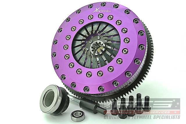 Xtreme Performance - 230mm Organic Twin Plate Clutch Kit Incl Flywheel 1200Nm - KBM23550-2G