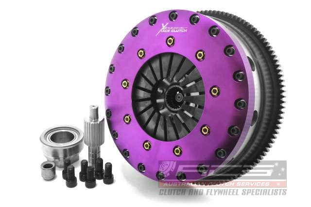 Xtreme Performance - 230mm Organic Twin Plate Clutch Kit Incl Flywheel 1200Nm - KBM23594-2G