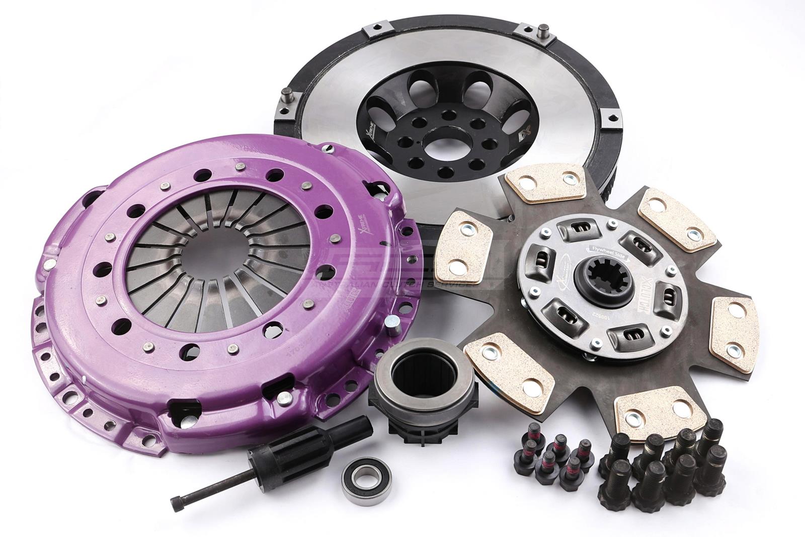 Clutch Kit - Xtreme Performance Heavy Duty Sprung Ceramic Incl Flywheel 700Nm - KBM24508-1B