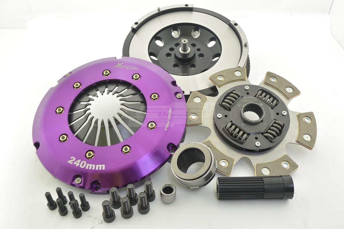 Clutch Kit - Xtreme Performance Race Sprung Ceramic Incl Flywheel 910Nm - KBM24564-1R