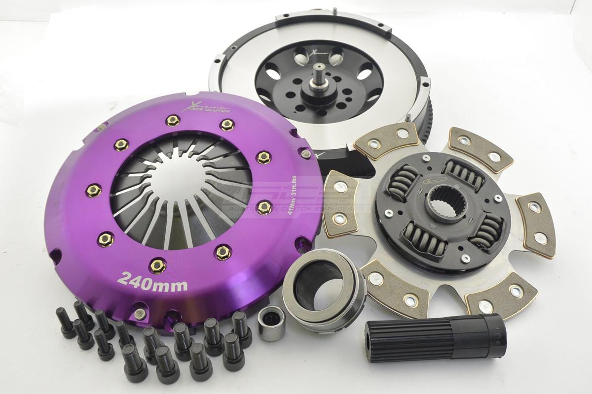 Clutch Kit - Xtreme Performance Race Sprung Ceramic Incl Flywheel 910Nm - KBM24565-1R