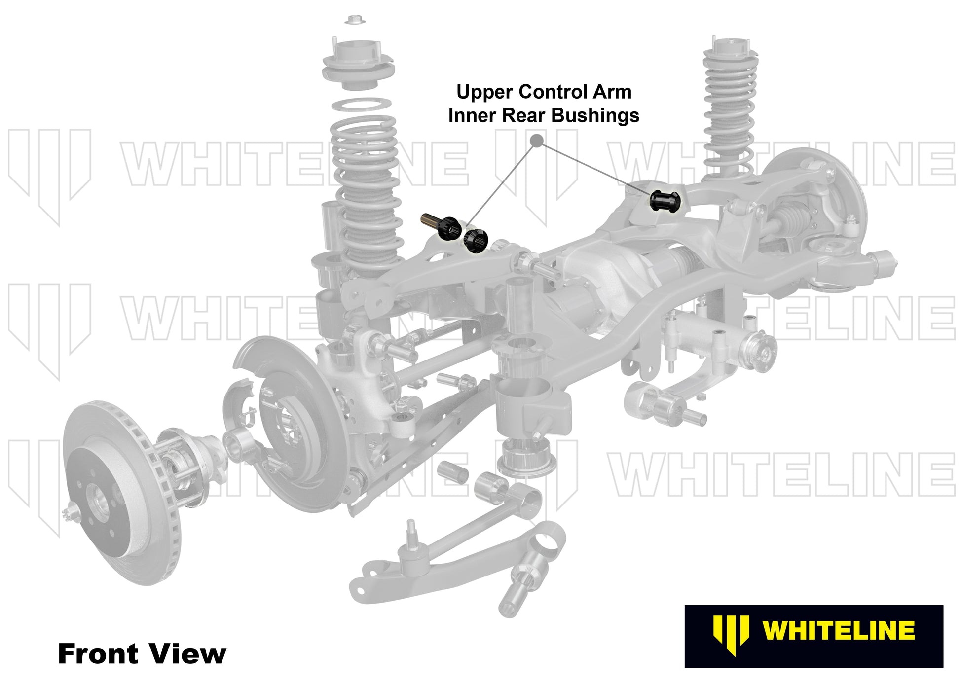 Control Arm Upper - Inner Rear Bushing Kit - KCA470