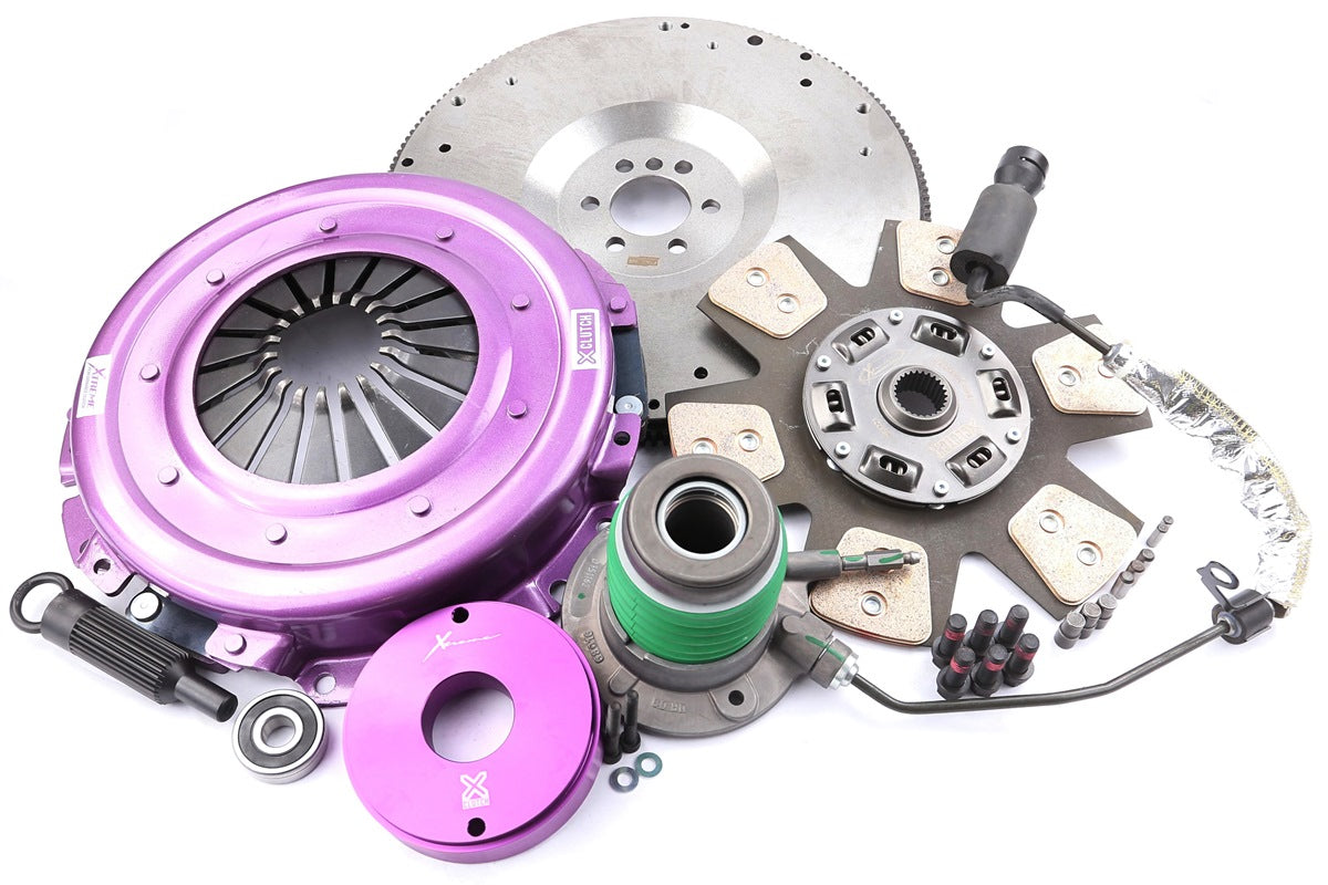 Clutch Kit - Xtreme Performance Heavy Duty Sprung Ceramic Incl Flywheel & CSC 1060Nm - KCR28692-1B