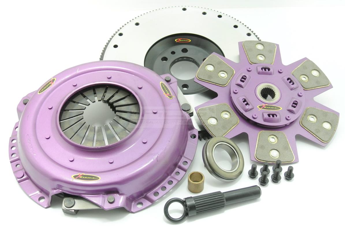 Clutch Kit - Xtreme Performance Heavy Duty Sprung Ceramic Incl Flywheel 790Nm - KCY25502-1B
