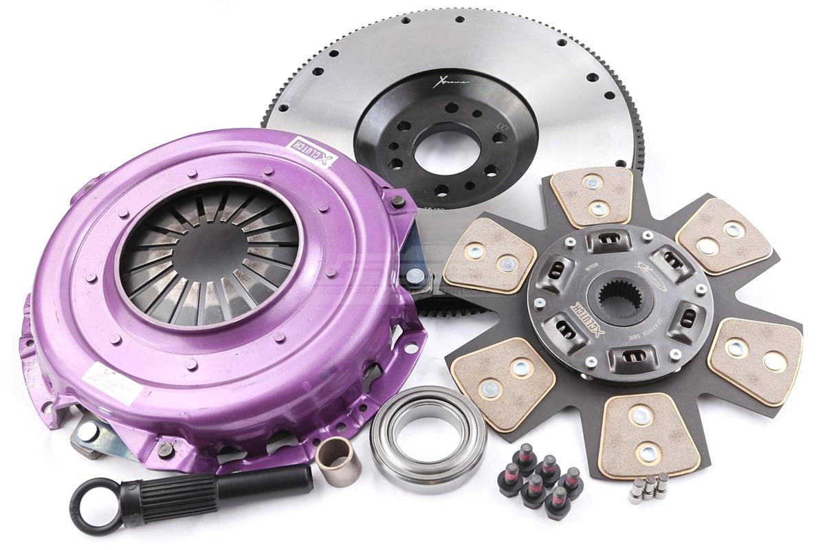 Clutch Kit - Xtreme Performance Heavy Duty Sprung Ceramic Incl Flywheel 790Nm - KCY25503-1B