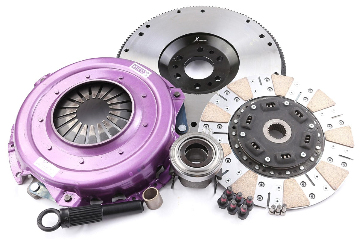 Clutch Kit - Xtreme Performance Heavy Duty Cushioned Ceramic Incl Flywheel 790Nm - KCY25590-1C