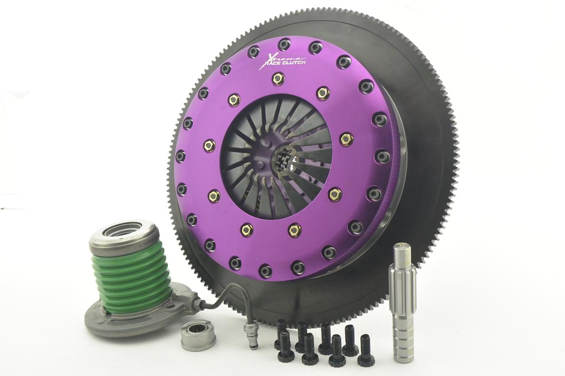 Xtreme Performance - 230mm Organic Twin Plate Clutch Kit Incl Flywheel & CSC 1200Nm - KFD23656-2G