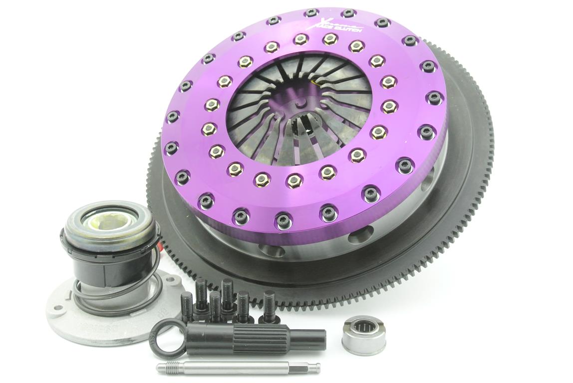 Xtreme Performance - 230mm Rigid Ceramic Twin Plate Clutch Kit Incl Flywheel & CSC 1800Nm - KFD23660-2E