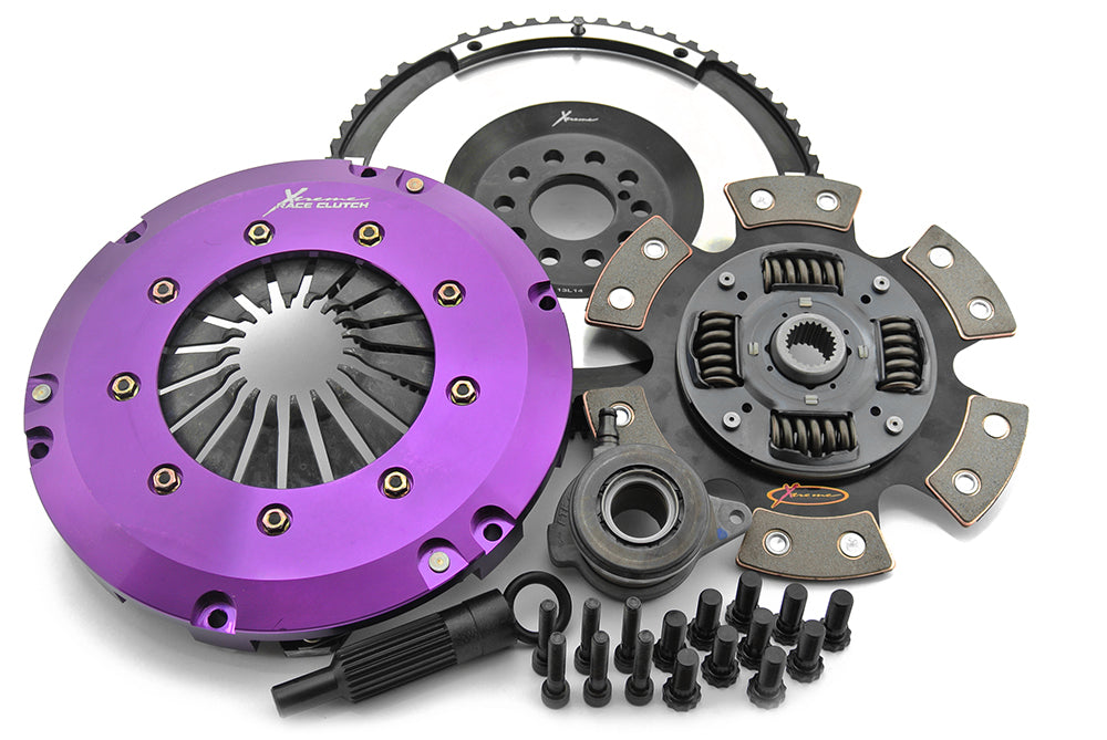 Clutch Kit - Xtreme Performance Race Sprung Ceramic Incl Flywheel & CSC 910Nm - KFD24637-1R