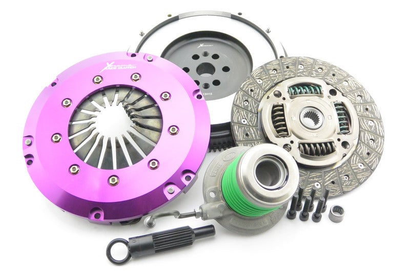 Clutch Kit - Xtreme Performance Heavy Duty Organic Incl Flywheel & CSC 600Nm  Conversion kit Dual-mass to solid flywheel - KFD24682-1A