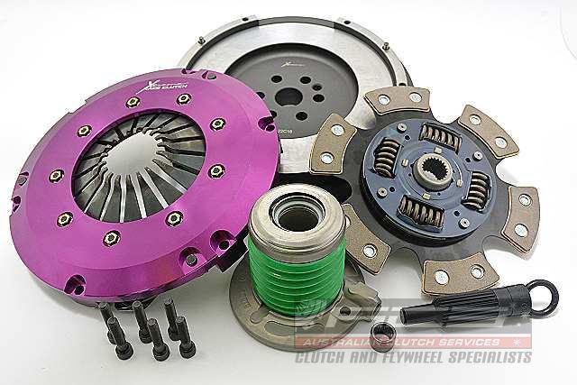Clutch Kit - Xtreme Performance Race Sprung Ceramic Incl Flywheel & CSC 910Nm - KFD24682-1R