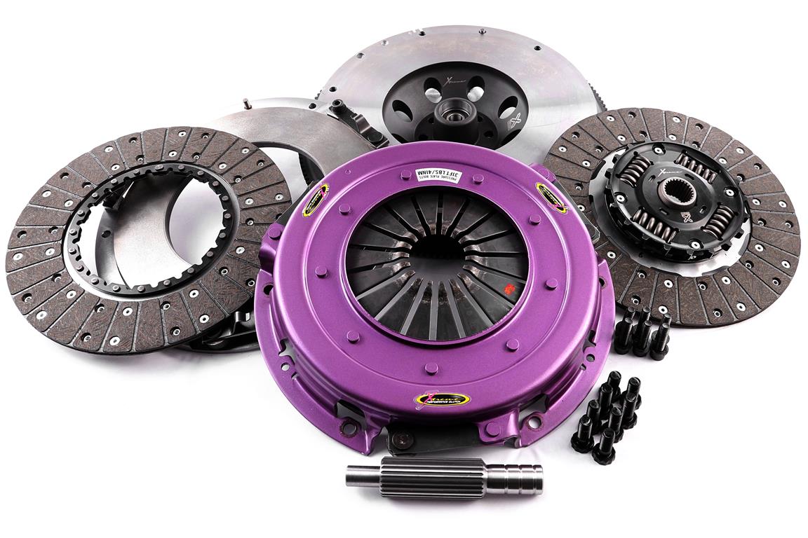 Xtreme Performance - 270mm Organic Twin Sprung Plate Clutch Kit Incl Flywheel 1000Nm - KFD27540-2A