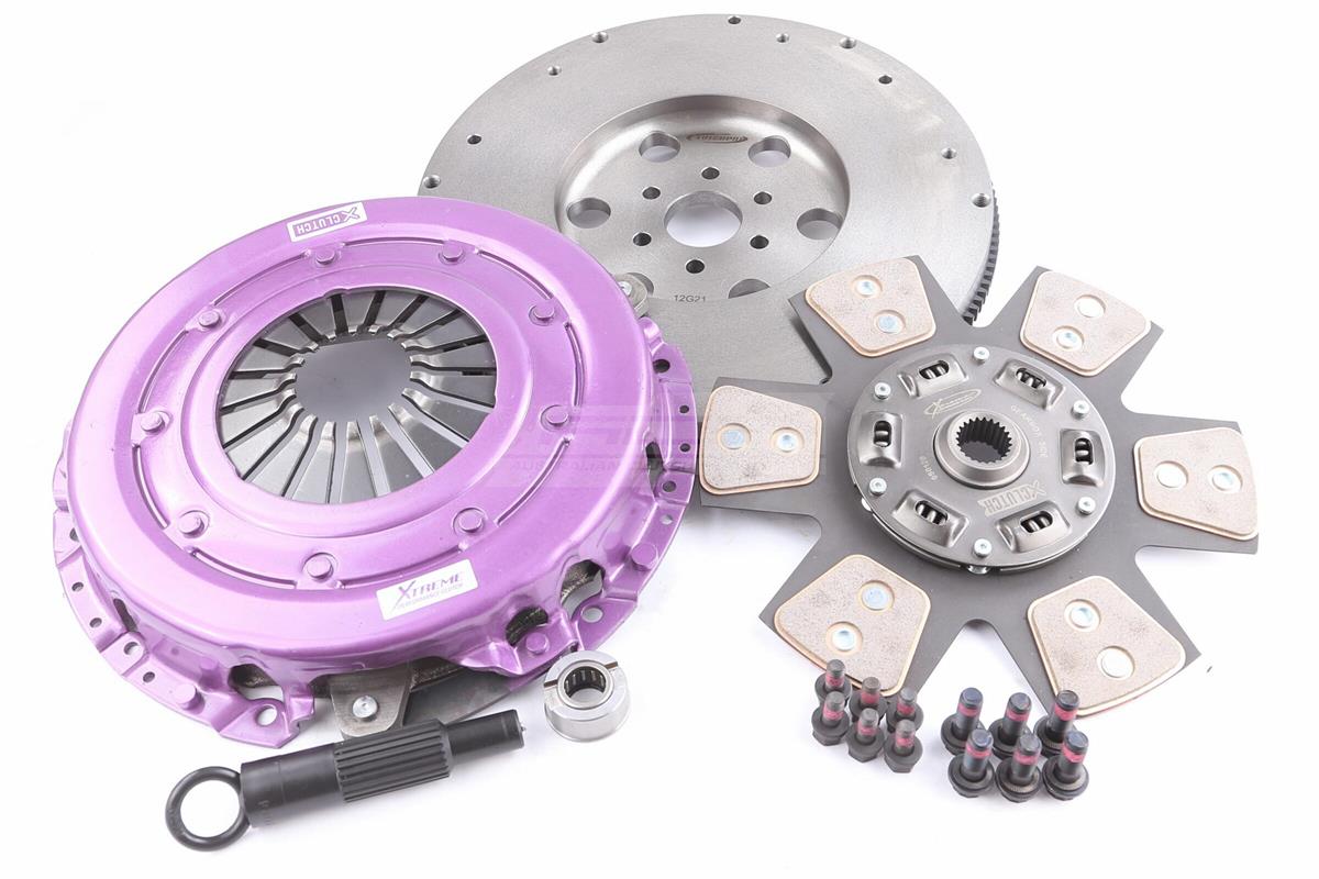 Clutch Kit - Xtreme Performance Heavy Duty Sprung Ceramic Incl Flywheel 960Nm - KFD27598-1B