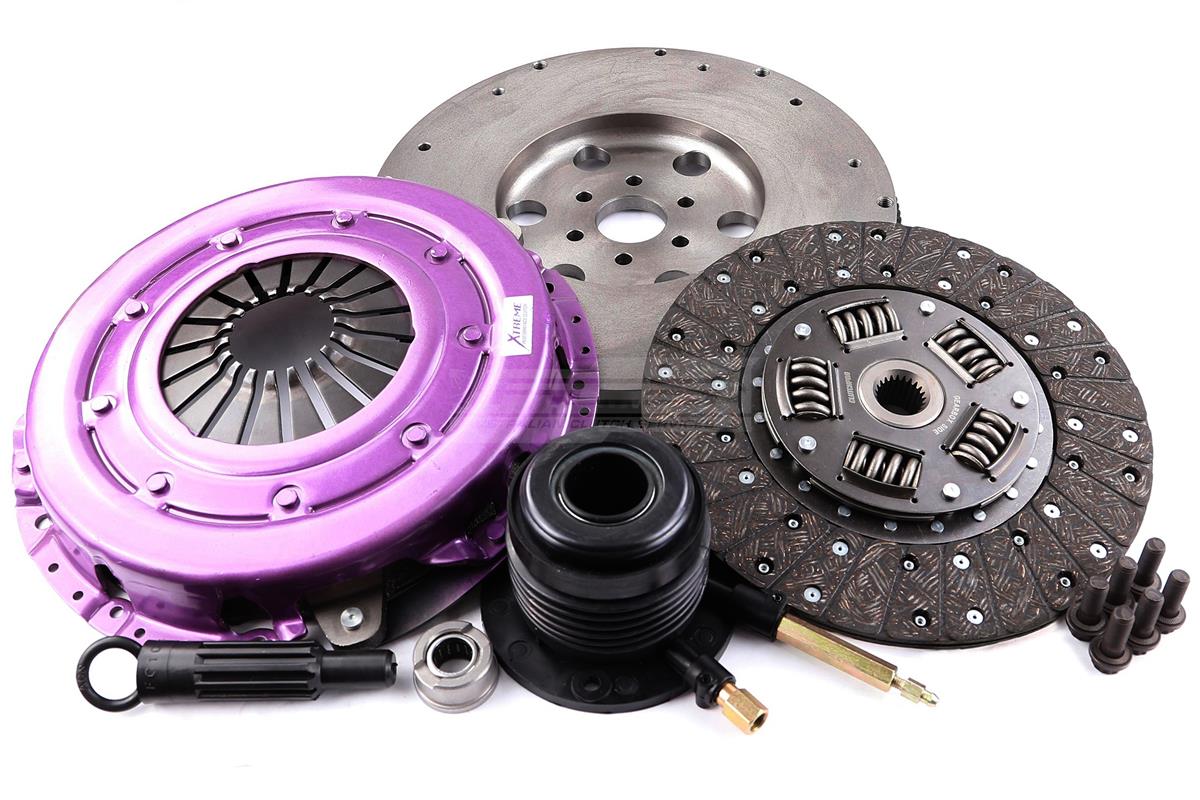 Clutch Kit - Xtreme Performance Heavy Duty Organic Incl Flywheel & CSC 630Nm 1250kg - KFD27604-1A