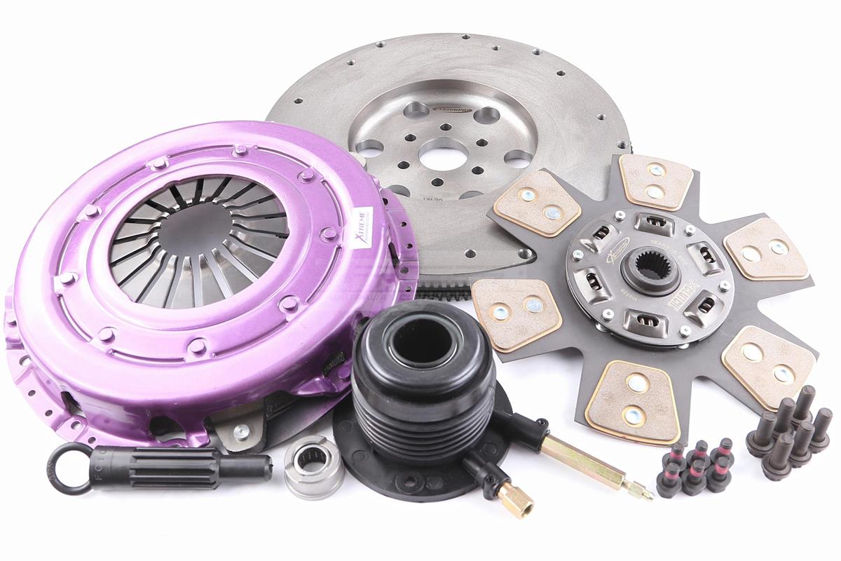 Clutch Kit - Xtreme Performance Race Sprung Ceramic Incl Flywheel & CSC 1250Kg 1190Nm - KFD27604-1R