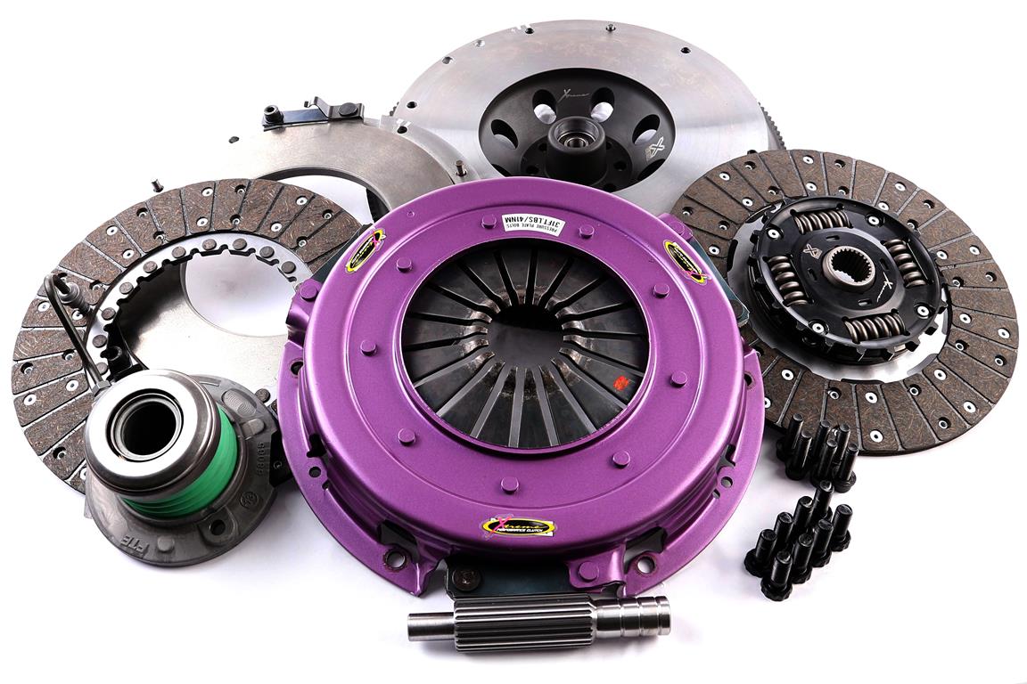 Xtreme Performance - 270mm Organic Twin Sprung Plate Clutch Kit Incl Flywheel & CSC 1000Nm - KFD27640-2A