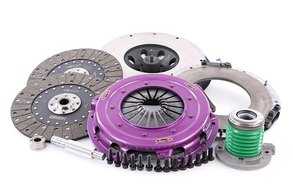 Xtreme Performance - 270mm Organic Twin Plate Clutch Kit Incl Flywheel & CSC 1300Nm - KFD27658-2G