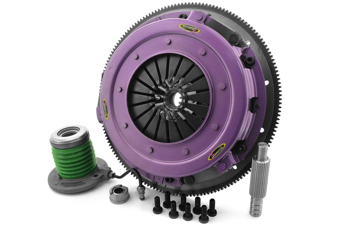Xtreme Performance - 270mm Organic Twin Plate Clutch Kit Incl Flywheel & CSC 1300Nm - KFD27695-2G