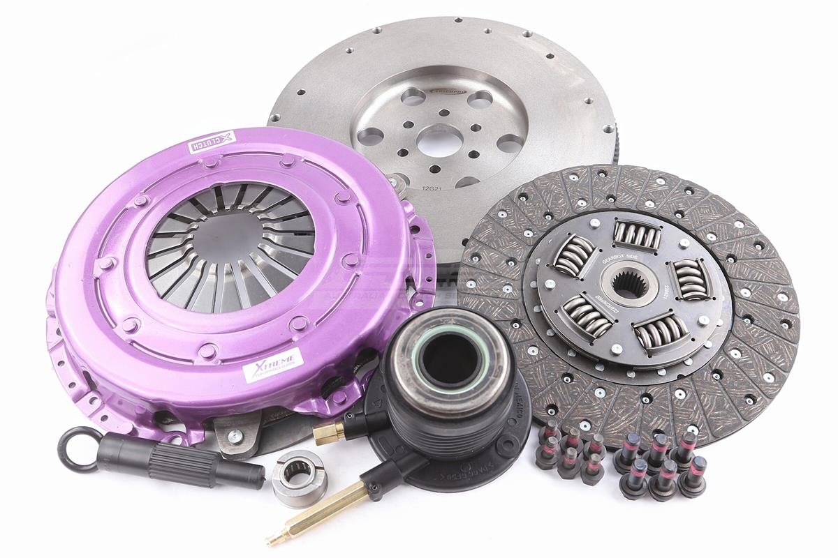 Clutch Kit - Xtreme Performance Heavy Duty Organic Incl Flywheel & CSC 625Nm  - KFD27698-1A