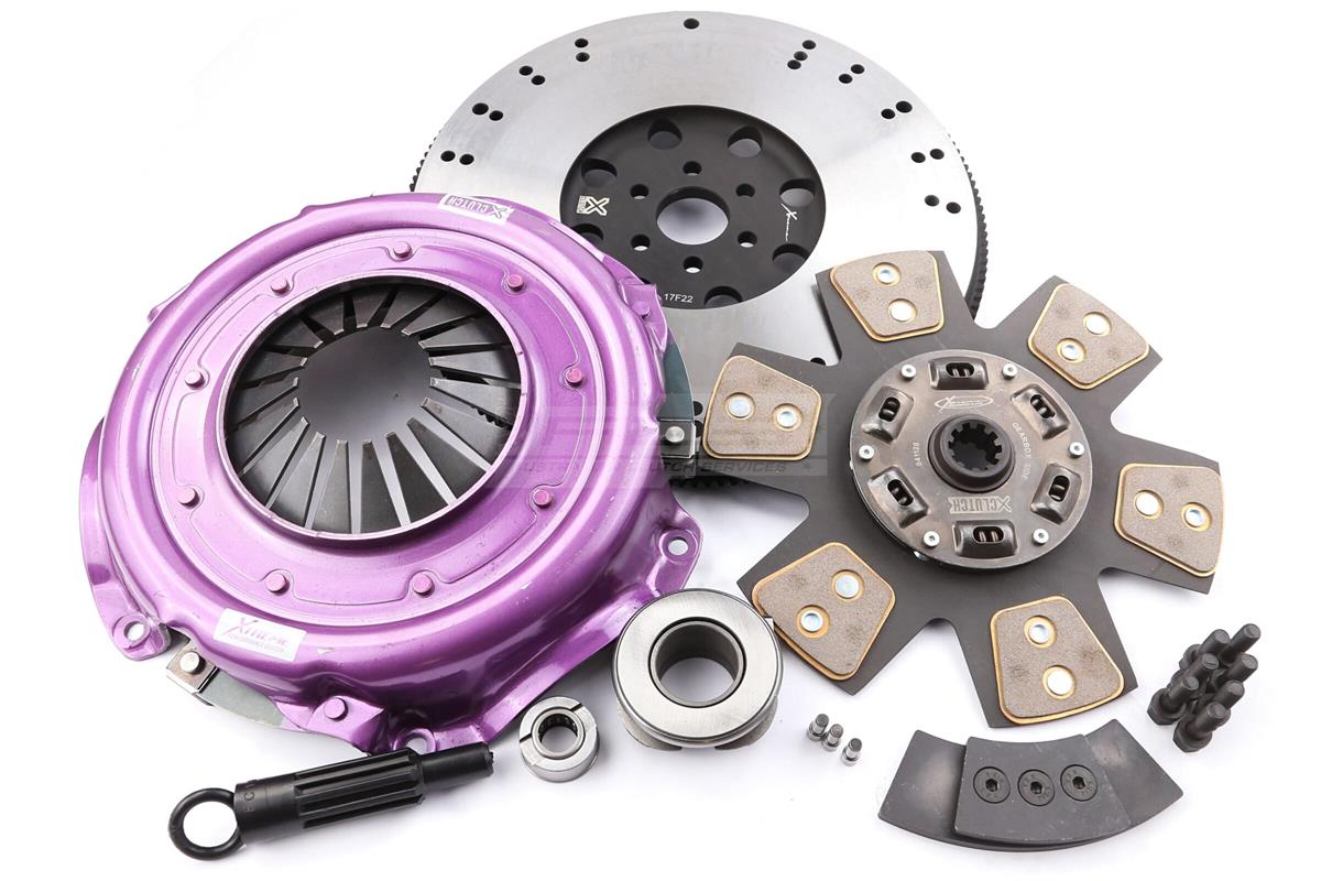 Clutch Kit - Xtreme Performance Race Sprung Ceramic Incl Flywheel 1100Nm - KFD28502-1R